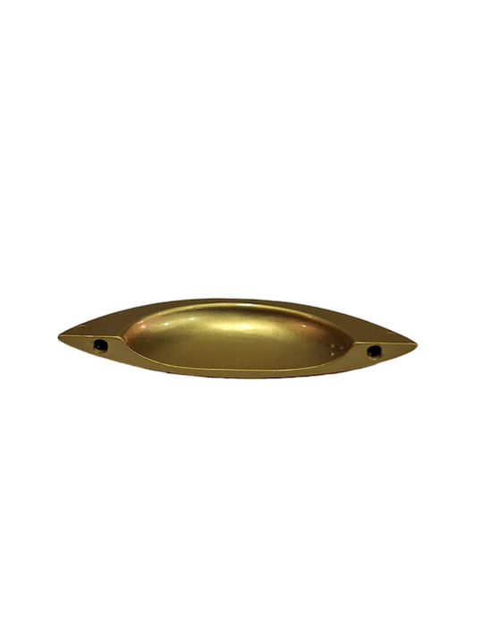 Mânere pentru mobilier Euro-fer 0003-20a1 Diametru 3,2cm Auriu-mat