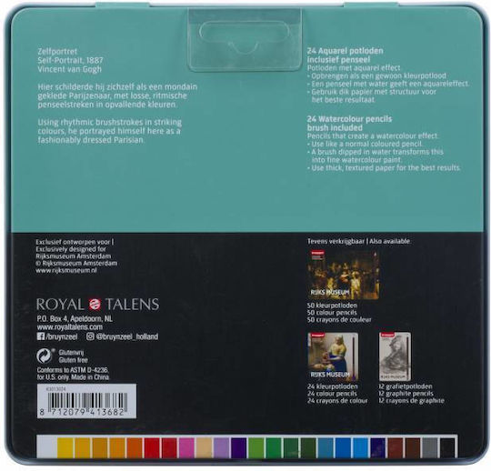 Royal Talens Bruynzeel Rijks Museum Colored Pencil Set Package of 1 packages