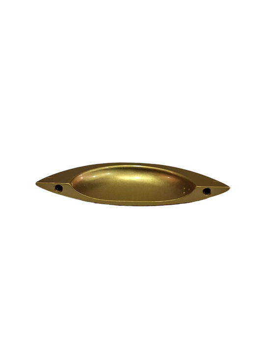 Mânere pentru mobilier Euro-fer 0003-20a1 Diametru 3,2cm Auriu-mat