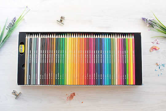 Giotto Stilnovo Colored Pencils Colored Pencil Set With Sharpener Package of 1 packages