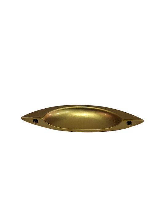 Mânere pentru mobilier Euro-fer 0003-20a1 Diametru 3,2cm Auriu-mat