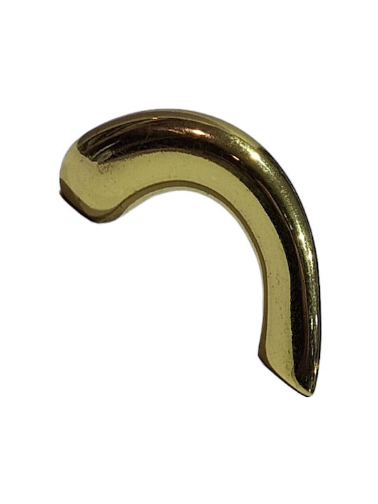 Italian Furniture Handle Eureka 0475-032 Gold 3.2cm Glossy