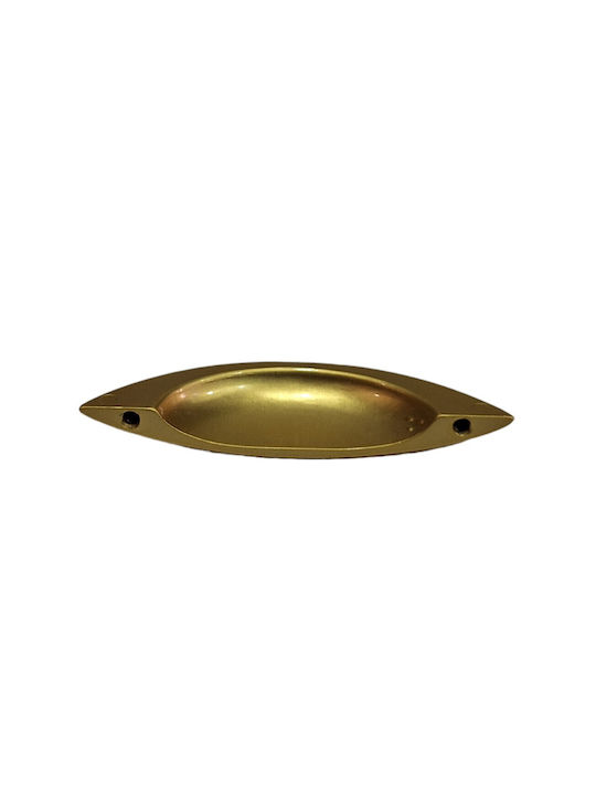 Mânere pentru mobilier Euro-fer 0003-20a1 Diametru 3,2cm Auriu-mat