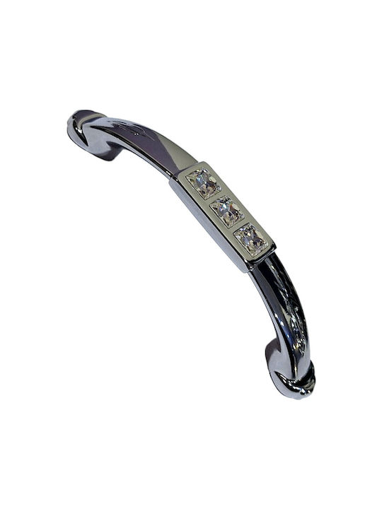 Italian Handle Swarovski Euro-fer 0129-096-swi1 Diameter 9.6cm