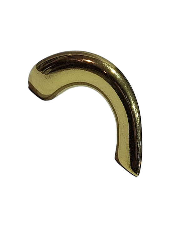 Italian Furniture Handle Eureka 0475-032 Gold 3.2cm Glossy