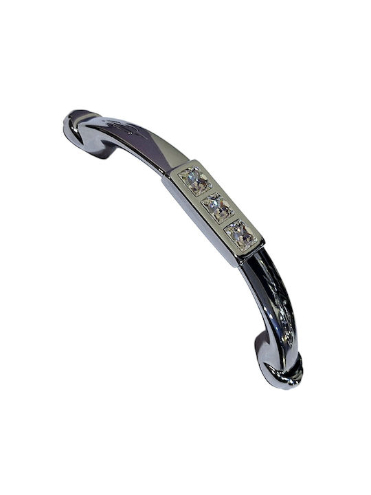 Italian Handle Swarovski Euro-fer 0129-096-swi1 Diameter 9.6cm