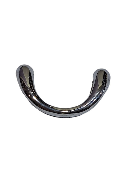 Mâner de Mobilier Italian Eureka 0477-032-ino1 Culoare Full Face Crom Lucios Dimensiune 3,2cm