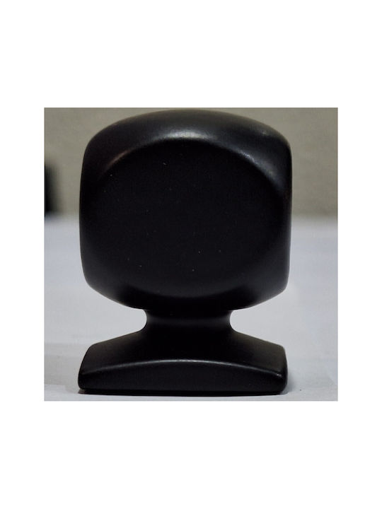 Italian Brass Furniture Knob Omp Porro 11418-000-20a1 Matte Black Diameter 25