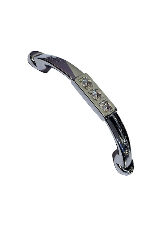 Italian Handle Swarovski Euro-fer 0129-096-swi1 Diameter 9.6cm