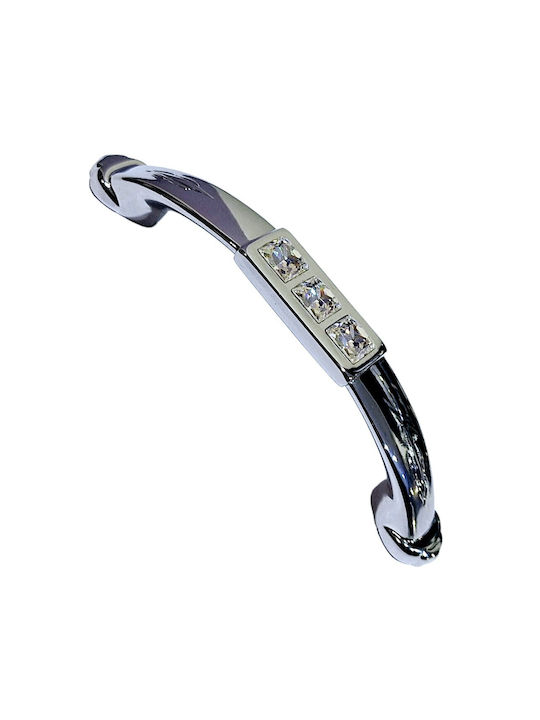 Italian Handle Swarovski Euro-fer 0129-096-swi1 Diameter 9.6cm