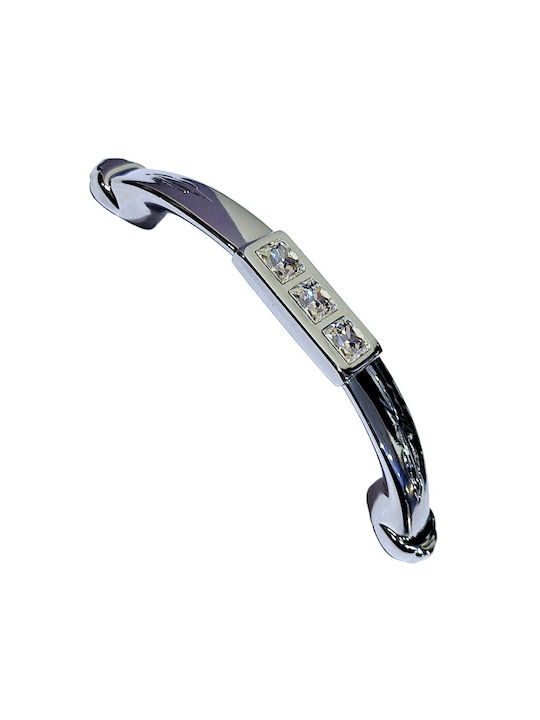 Italian Handle Swarovski Euro-fer 0129-096-swi1 Diameter 9.6cm
