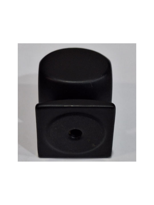 Italian Brass Furniture Knob Omp Porro 11418-000-20a1 Matte Black Diameter 25