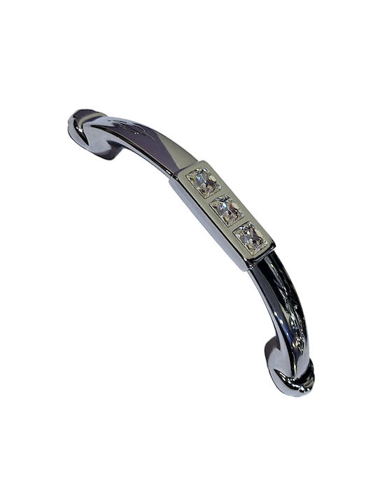 Italian Handle Swarovski Euro-fer 0129-096-swi1 Diameter 9.6cm