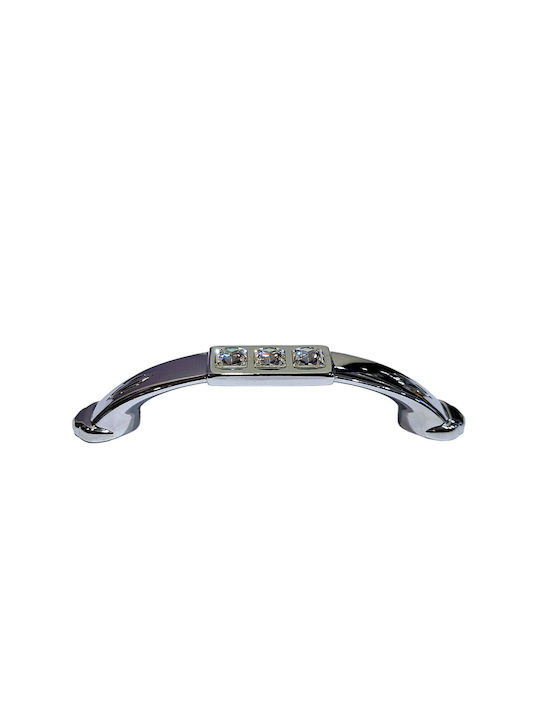Italian Handle Swarovski Euro-fer 0129-096-swi1 Diameter 9.6cm