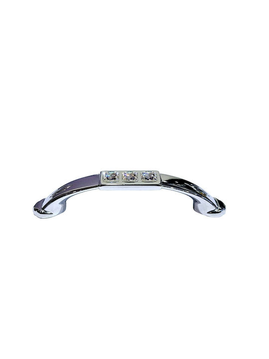 Italian Handle Swarovski Euro-fer 0129-096-swi1 Diameter 9.6cm