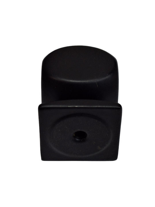 Italian Brass Furniture Knob Omp Porro 11418-000-20a1 Matte Black Diameter 25