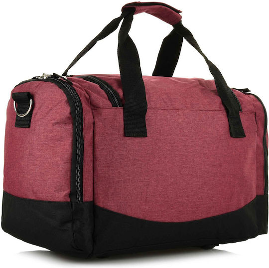 Diplomat Sack Voyage 18lt Burgundy Fabric L40xW20xH25cm