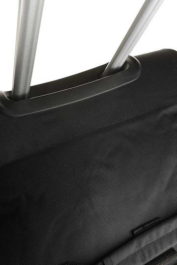 Diplomat Atlanta Sack Voyage 89lt Black with Wheels Fabric L72xW32xH34cm