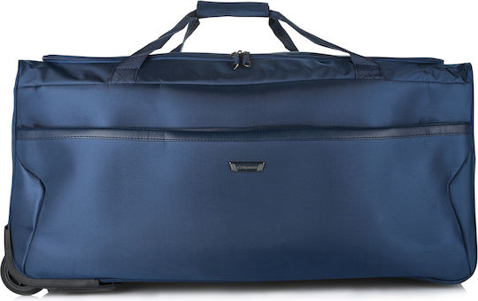 Diplomat Atlanta Sack Voyage 89lt Blue with Wheels Fabric L37xW32xH34cm