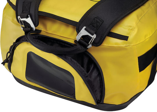 Petzl Duffel Bag Σακ Βουαγιάζ Πλάτης 65lt Μαύρο Υφασμάτινο