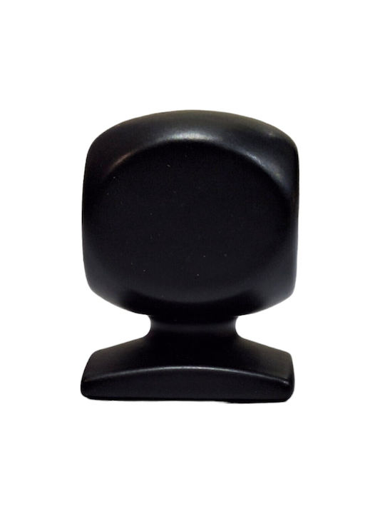 Italian Brass Furniture Knob Omp Porro 11418-000-20a1 Matte Black Diameter 25