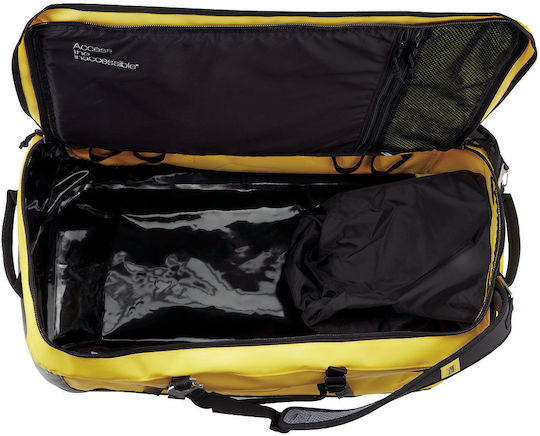 Petzl Duffle Bag Σακ Βουαγιάζ Πλάτης 85lt Μαύρο Υφασμάτινο Μ70xΠ32xΥ40εκ.