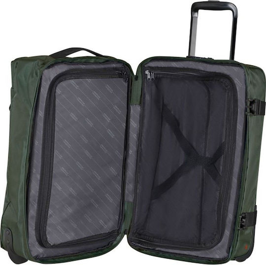 American Tourister Urban Track Σακ Βουαγιάζ 55lt Χακί με Ρόδες Υφασμάτινο Μ55xΠ20xΥ35εκ.