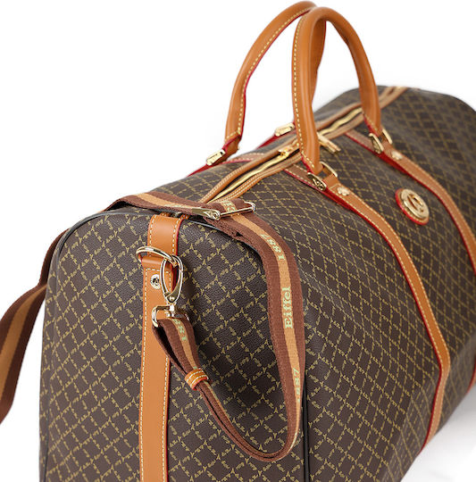 La tour Eiffel Sack Voyage Brown Fabric L56xW26xH31.5cm
