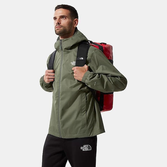 The North Face Base Camp Σακ Βουαγιάζ Πλάτης 71lt Κόκκινο Υφασμάτινο Μ35.5xΠ35.5xΥ35εκ.