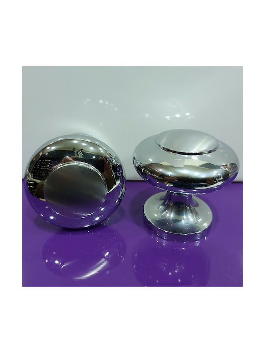Regutti 4889-000-ινο Italian Brass Front Door Knob Dual Color Dimensions 72 × 72 × 75 Mm