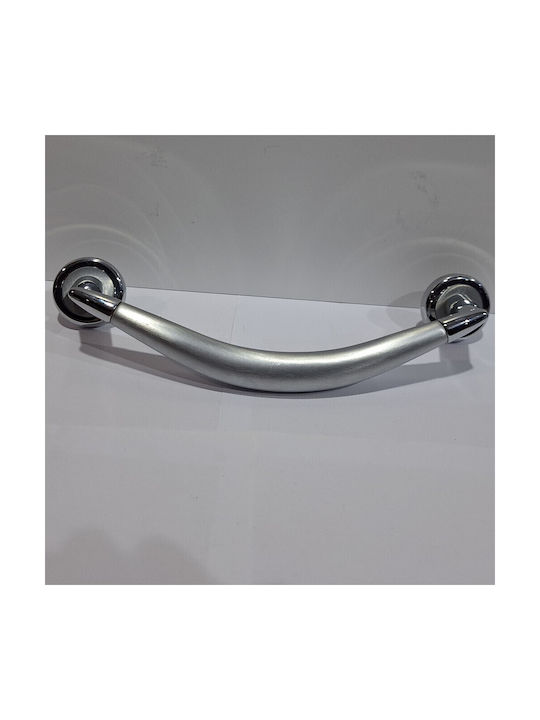 Italienische Messing Türgriff Fba 0454-2600-10c21 Chrom-Chrom Glänzend Maße 26,0cm