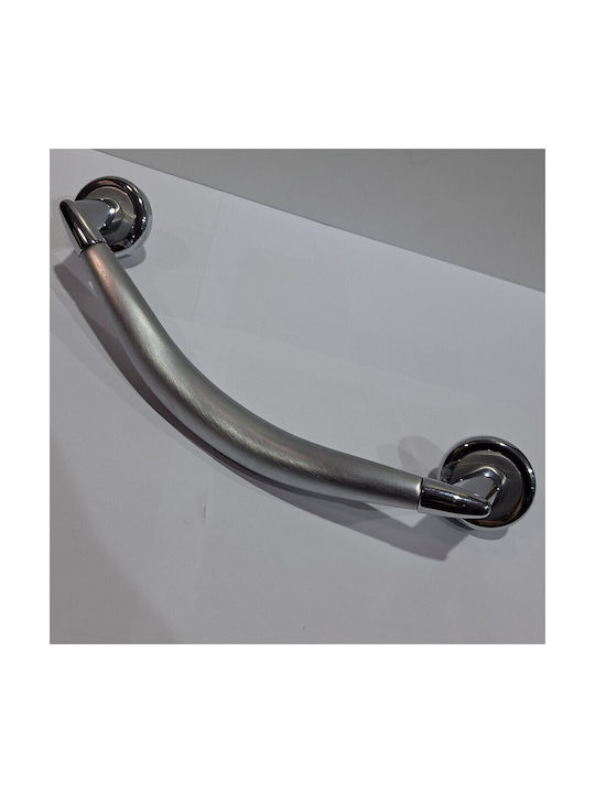 Italienische Messing Türgriff Fba 0454-2600-10c21 Chrom-Chrom Glänzend Maße 26,0cm