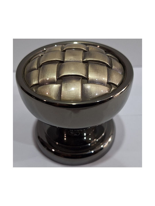 Salice Paolo Ръкохватка Предна врата HEMATITE-AGED SILVER