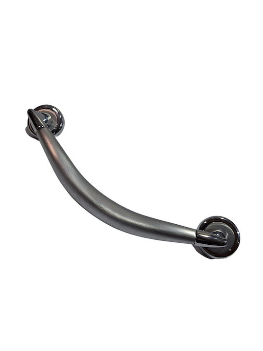 Italienische Messing Türgriff Fba 0454-2600-10c21 Chrom-Chrom Glänzend Maße 26,0cm