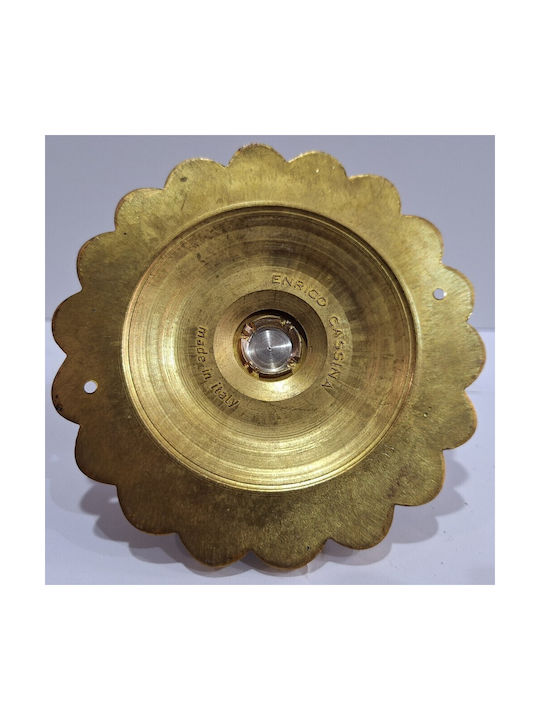 Italienischer Messing-Tastatur Enrico Cassina 4870-20a1 Gold Matt