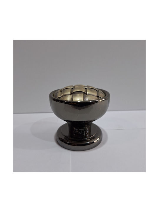 Salice Paolo Ръкохватка Предна врата HEMATITE-AGED SILVER