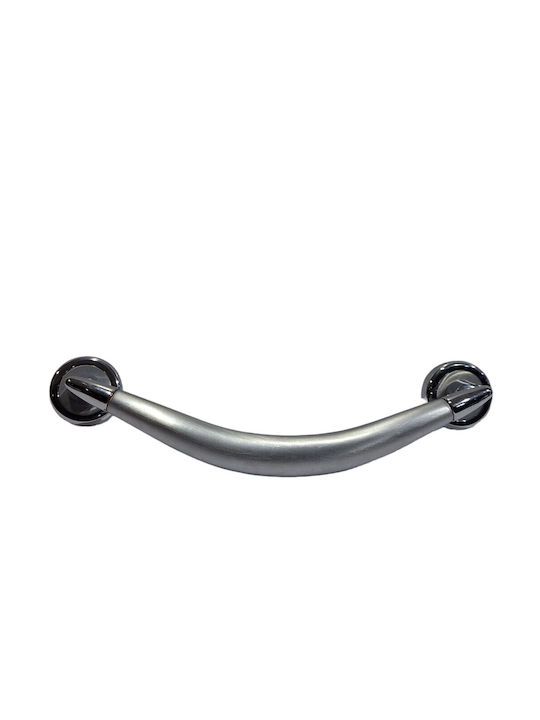 Italienische Messing Türgriff Fba 0454-2600-10c21 Chrom-Chrom Glänzend Maße 26,0cm