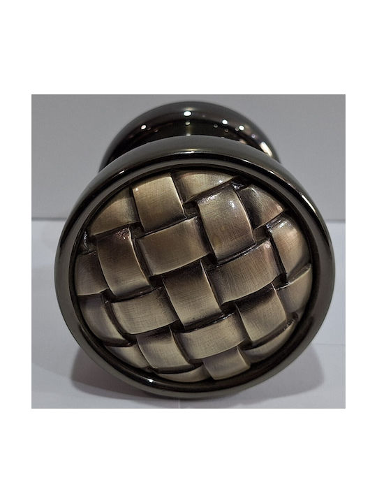 Salice Paolo Ръкохватка Предна врата HEMATITE-AGED SILVER
