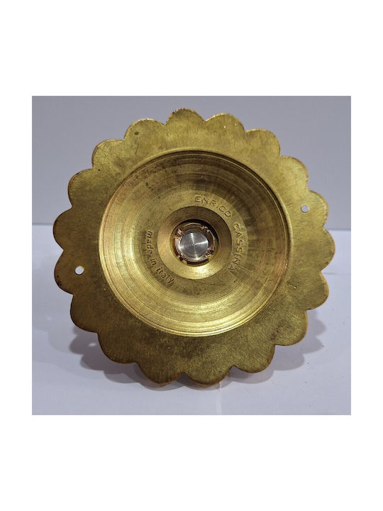 Italienischer Messing-Tastatur Enrico Cassina 4870-20a1 Gold Matt