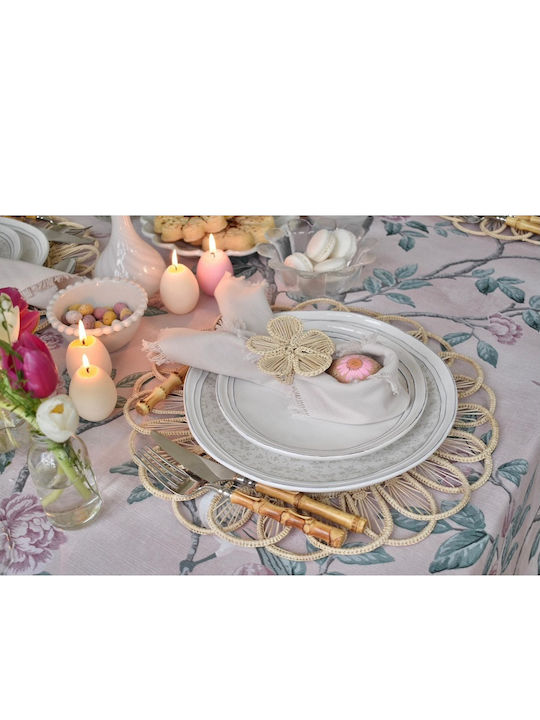 Laura Ashley Artisan Πιάτο Ρηχό από Πορσελάνη Λευκό με Διάμετρο 26cm