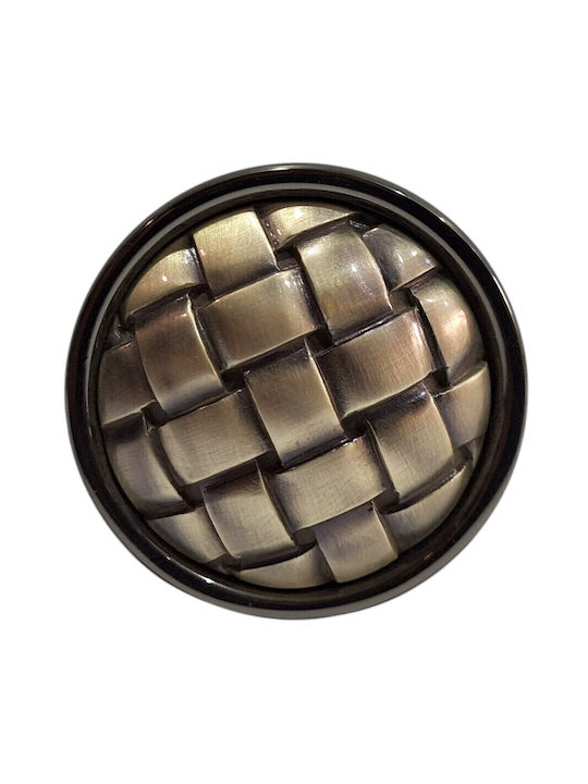 Salice Paolo Ръкохватка Предна врата HEMATITE-AGED SILVER