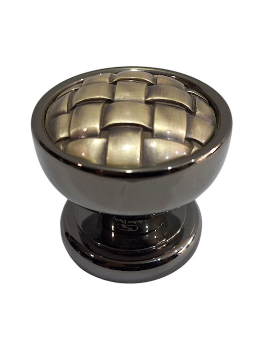 Salice Paolo Ръкохватка Предна врата HEMATITE-AGED SILVER