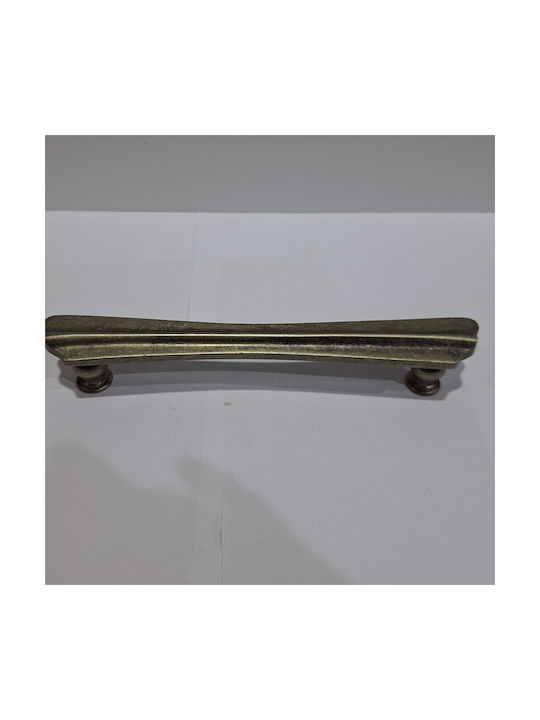 Spanish Brass Front Door Handle Mestre 9271-200-arg1 Aged Silver Size 20.0cm