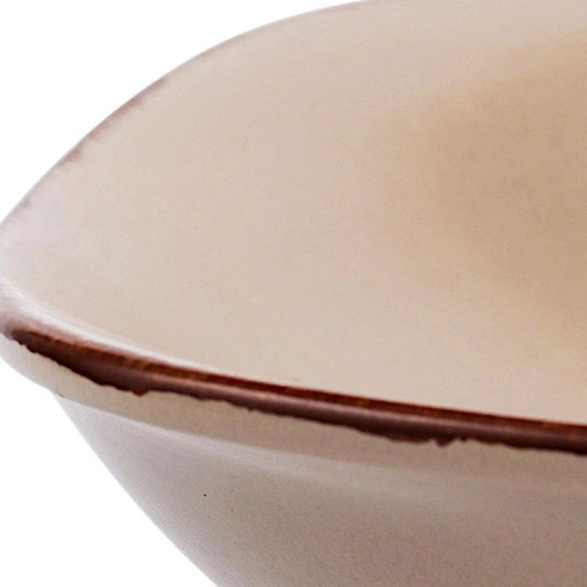 Nava Brown Sugar Чиния Супа Квадрат Керамика Кафяв 22.5x22.5см