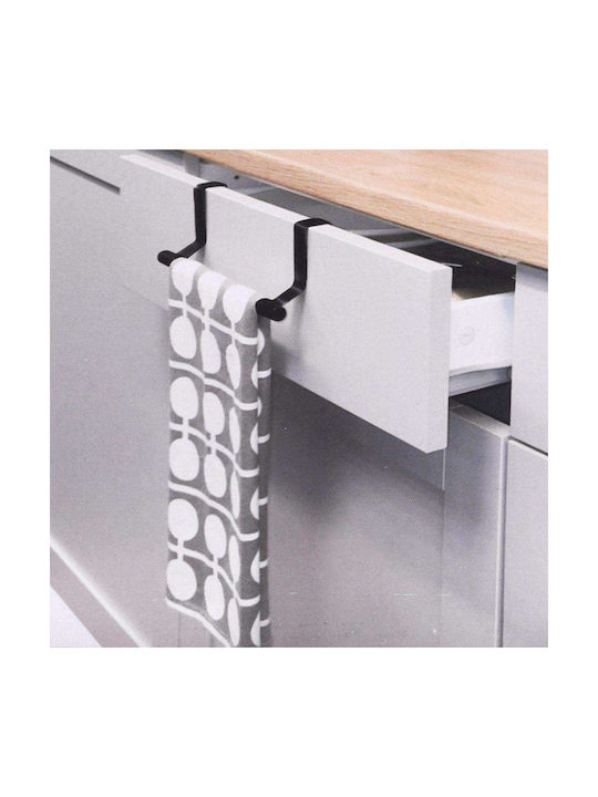 Kitchen Hanger Inox 36.5x10x8cm Black