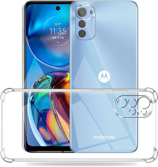 Umschlag Rückseite Silikon Transparent (Moto G22)