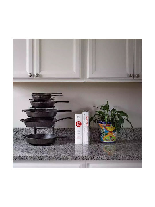 Lodge Kitchen Organizer Racks Metallic in Black Colour 21.4x36.4x28.1cm
