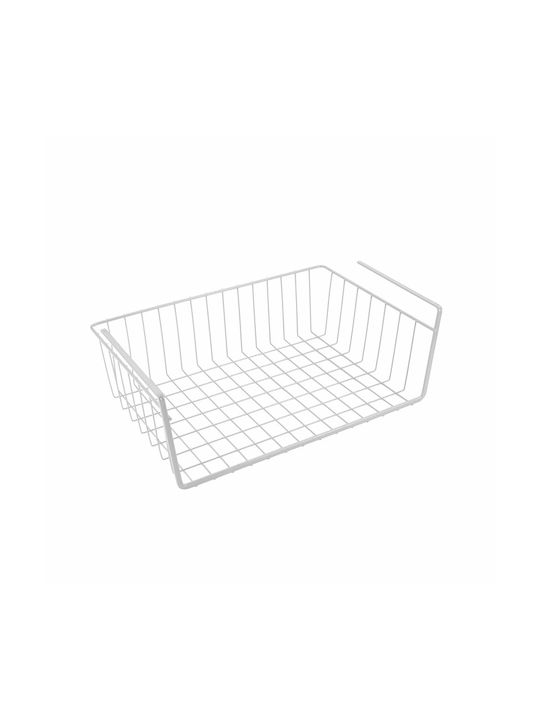 Metaltex Babatex Kitchen Organizer Racks Metallic in White Colour 26x40x14cm