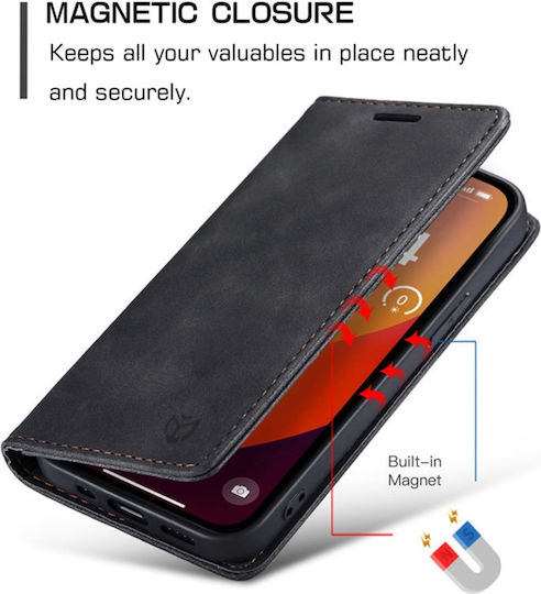 Wallet Piele artificială / Piele Negru (Nothing Phone 2)