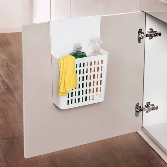 Wenko Κρεμαστό Ράφι Πλαστικό 24x12x35.5εκ. Λευκό